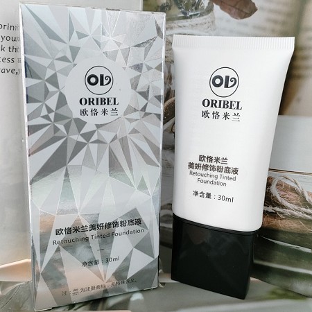 欧恪米兰 美妍修饰粉底液30ml 奢润无瑕,水感细腻,裸妆妆效,持妆锁色