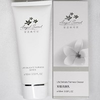安吉希可儿 生命知皙洗颜乳100ml 泡沫丰富,深层清洁,改善黯哑,淡化黑色素,亮白美肌