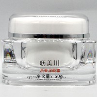 沥美川 沥美润颜霜50g 修护肌底、细致嫩滑、温和滋养、紧实弹性、持久保湿、莹亮弹润