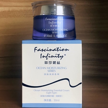 菲莎妮丝 深海水润精华霜(清爽型)30ml 质地清爽,细滑易吸收,柔滑弹性,改善干纹、粗糙肌肤