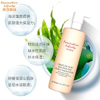 菲莎妮丝 深海水润保湿水(清爽型)400ml 质地清爽无油腻,改善干燥、脱皮、粗糙肌肤