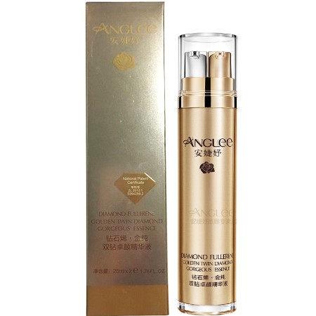 安婕妤 钻石烯金纯双钻卓颜精华液25ml*2支 日夜精华、日夜修护、重塑容颜、增加弹性