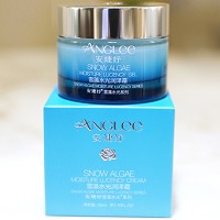 安婕妤 雪藻水光润泽霜50ml 质感滋润、柔软嫩滑、保湿舒适、水润光泽