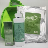 苗翠堂 植萃复合水氧3件套 (肌底液30ml+柔肤水400ml+软膜粉500g)补水保湿,滋润饱满,柔滑剔透