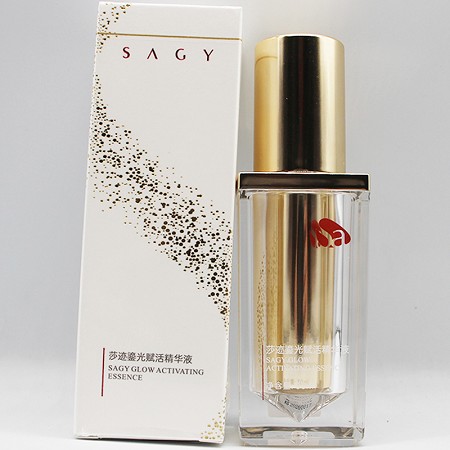 莎迹 鎏光赋活精华液30ml(自律活肤精华素)水润不黏腻、易吸收、紧致透亮、提亮肤色、一扫暗沉肌肤