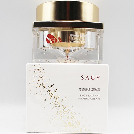 莎迹 鎏金紧致霜50g 质地轻薄易吸收、饱满弹润、淡化纹路、深透滋养、抗皱紧致、改善干纹/细纹肌肤