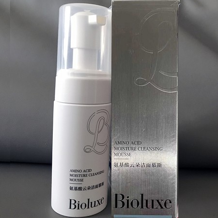 BIOLUXE氨基酸云朵洁面慕斯120ml 清洁彩妆残留物、用后皮肤清新/丝滑/柔润