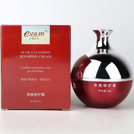 伊尔娜美 净痘修护霜30g 均衡水油,减少油光,细致毛孔,舒缓修护痘痘、粗糙肌肤