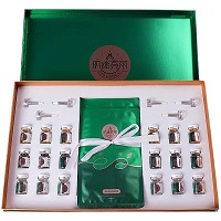 美珈豪 肌谜亮丽 植萃透亮修复套修护小绿膜面部套