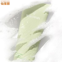 仙宝丽 小绿净洁面霜125g 氨基酸配方、温和洁净、丰盈绵泡