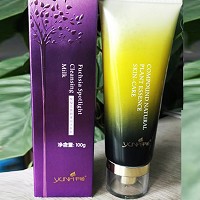 尹姬 晚樱花焕颜弹润洁肤乳100ml 改善污垢残妆、洁净清新、水嫩透亮