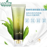 尹姬 香蜂草 清新细肤洁面霜100ml 清洁污垢残妆、改善黑头、水嫩透明