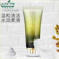 尹姬 甘草甜素 柔和洁面乳100ml 温和清洁、修护敏弱、滋养保湿