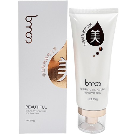 圣博蜜思 蓝藻洁肤乳100g 去除老废角质、清洁毛孔内残妆及污垢、水润柔滑、不紧绷