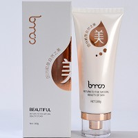 圣博蜜思 蓝藻洁肤乳100g 去除老废角质、清洁毛孔内残妆及污垢、水润柔滑、不紧绷