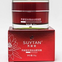 秀媛堂 玫瑰金丝眼凝露霜30g含活性金箔及玫瑰精华成分,淡化细纹,紧致抗皱,保湿抗氧,嫩滑眼肌