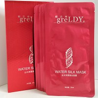 歌兰地 出水芙蓉蚕丝面膜25ml*5片 补充水分、透亮光泽