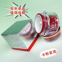 歌兰地 臻焕精华霜30g(多层瞬透水凝霜)质感轻柔、易被吸收、水嫩细致