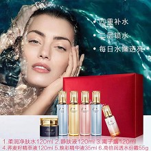 爱奴雅 水光焕颜护理6件套 表面吸水保湿,表面成膜保湿,深层修护保湿,三重保湿,四重水SPA