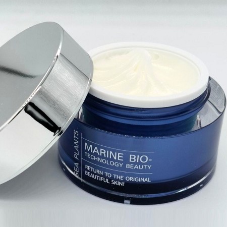 海洋时光 沁水保湿霜(北方型)50g淡黄色膏霜质地、绵滑细腻、润而不油、滋润锁水