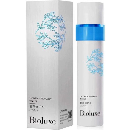 BIOLUXE甘草修护水120ml 清爽配方不油腻、密集补水、修复敏弱肌肤、平衡油脂、冰爽水嫩