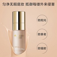 安婕妤 臻美无龄防晒粉底液40ml(象牙白)SPF30PA++ 修饰毛孔粗大与肤色不均、遮瑕、定妆、养肤、提拉、白嫩、保湿