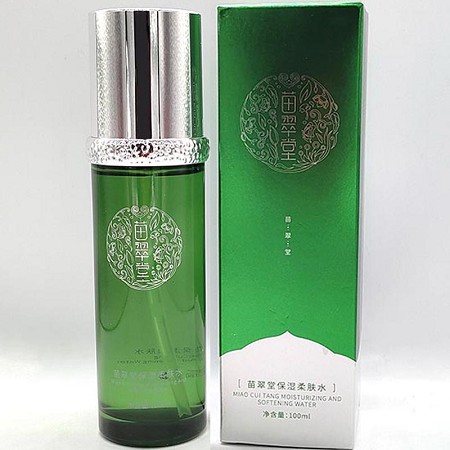 苗翠堂 保湿柔肤水100ml 软化角质,补水锁水,保湿美肤,收紧毛孔,丝润光滑