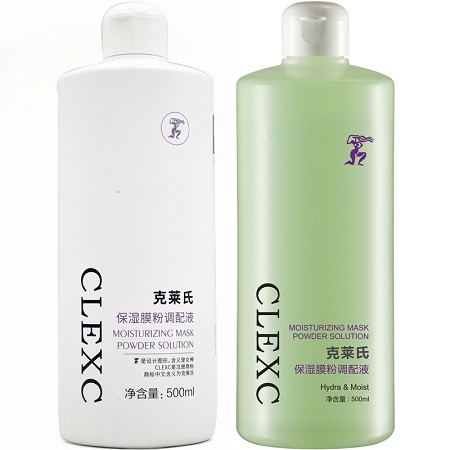 克莱氏 保湿膜粉调配液500ml(做水疗面膜,调和软膜粉使用)改善干燥缺水、补充营养