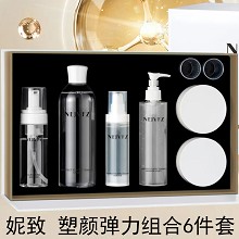 妮致 臻颜弹嫩组合6件 补充胶原弹性蛋白、减少皱纹、紧致提升面部轮廓、丰盈弹润