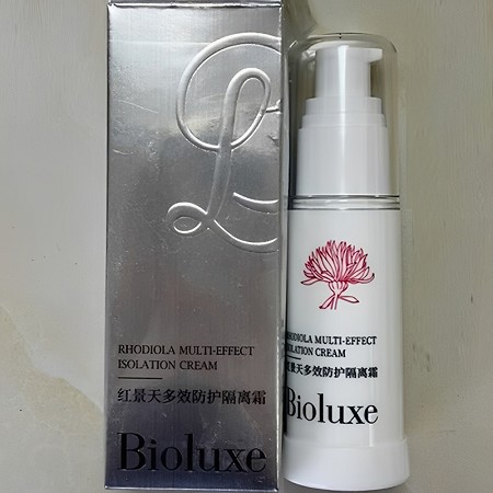 BIOLUXE红景天多效防护隔离霜30gSPF30+防晒隔离/遮瑕修颜/保湿紧致、隔离彩妆/灰尘、提亮肤色